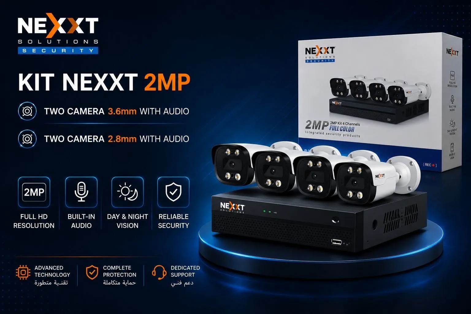 KIT NEXXT 2MP