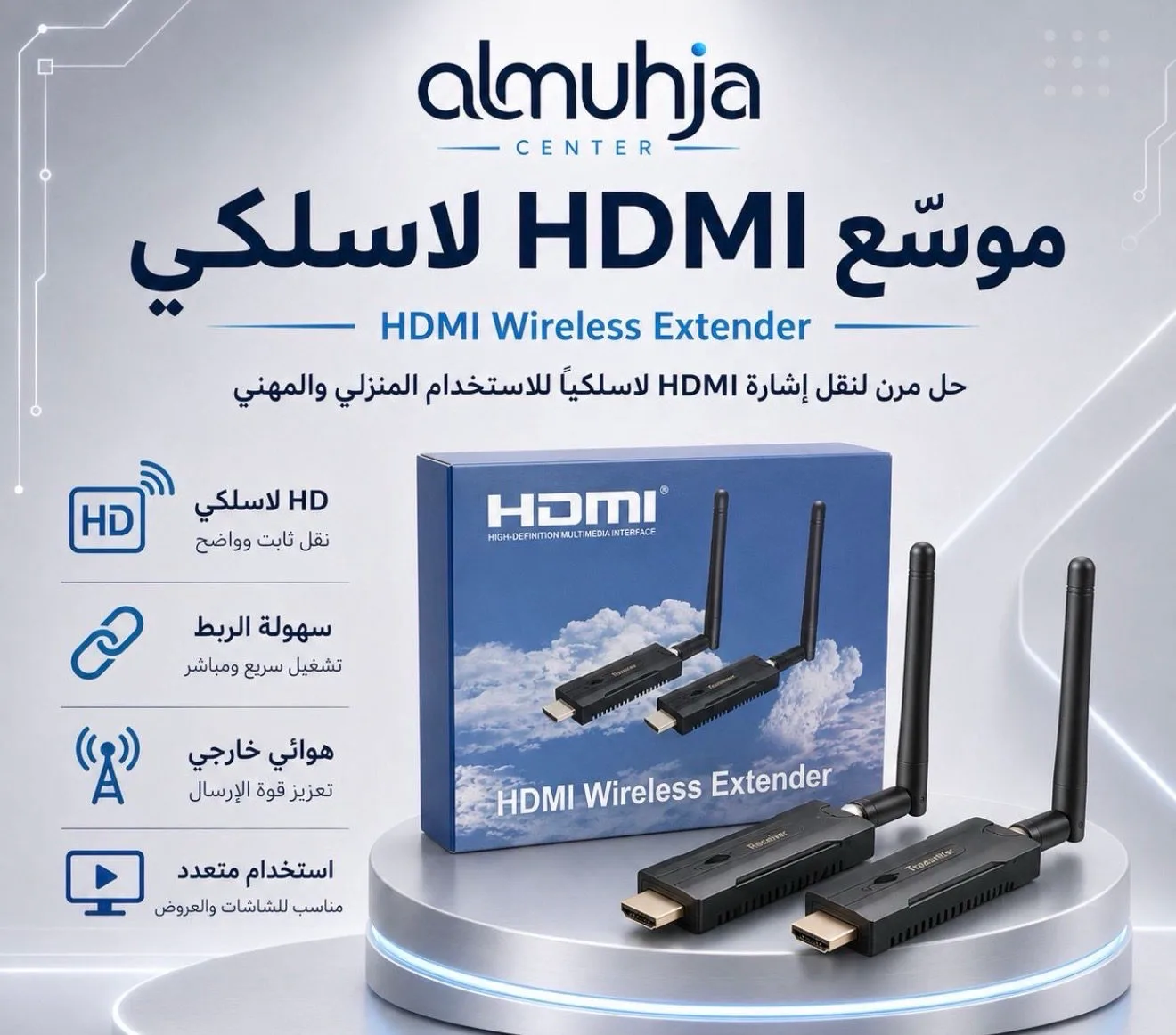 HDMI wireless extender 150m 2